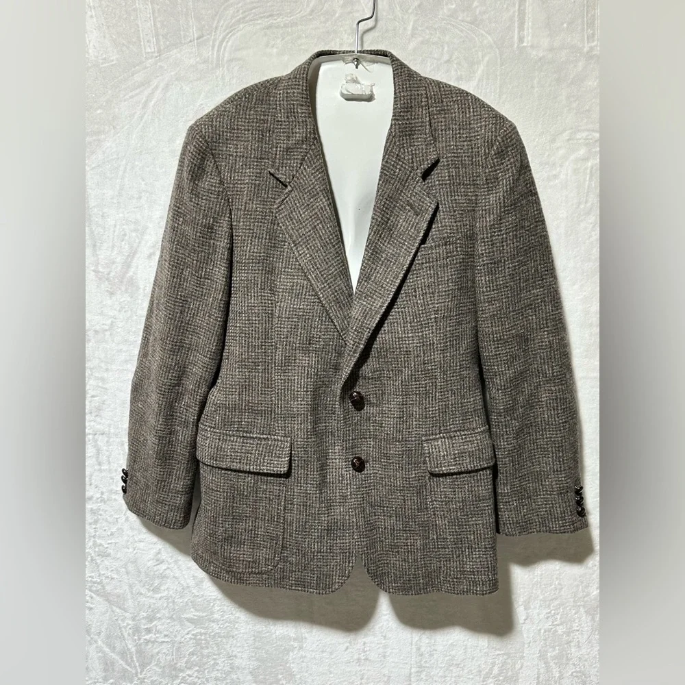 Pendleton Tweed 100% Virgin Wool blazer see measurements